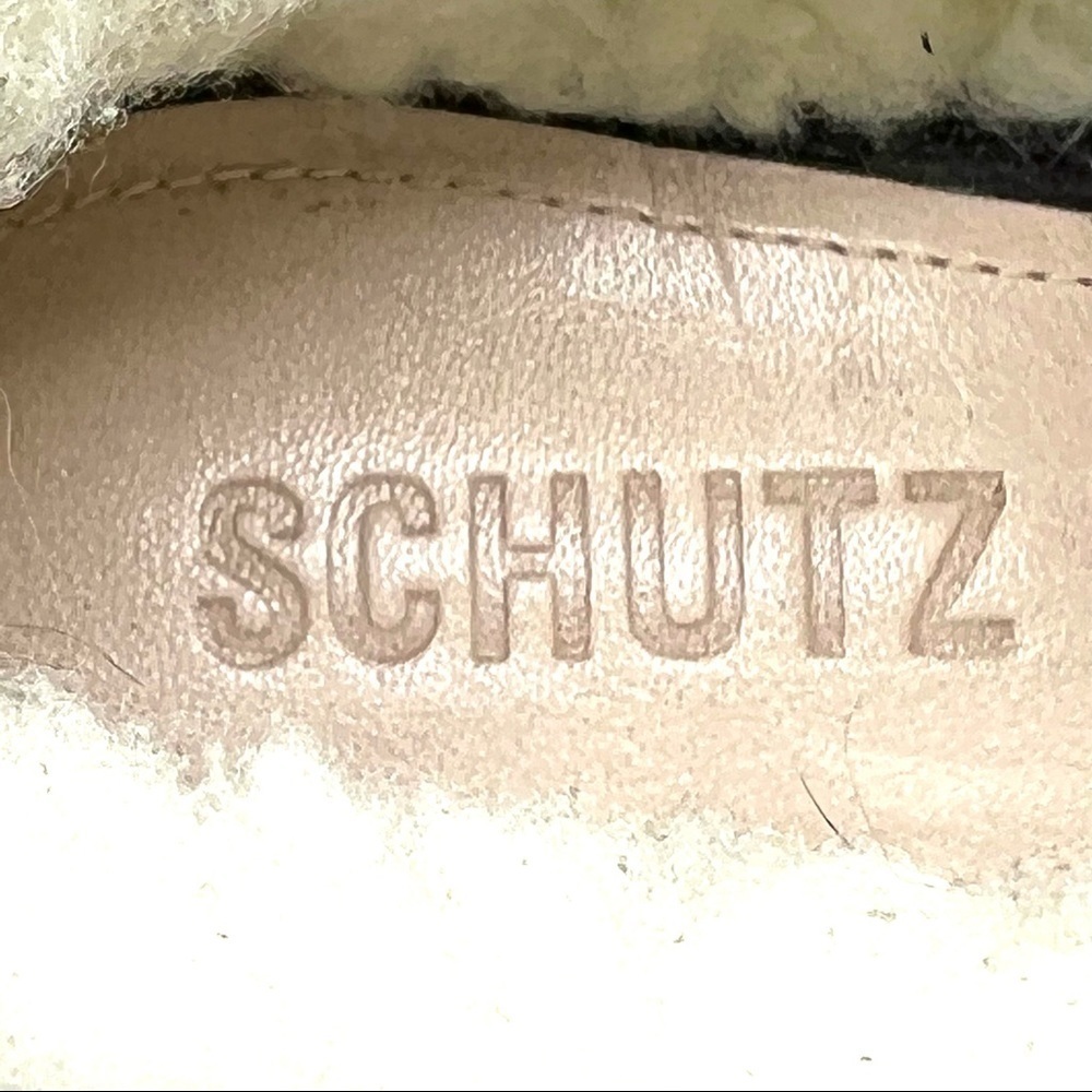 New! SCHUTZ | Lucille Faux Shearling Lined Boots - Picture 6 of 8